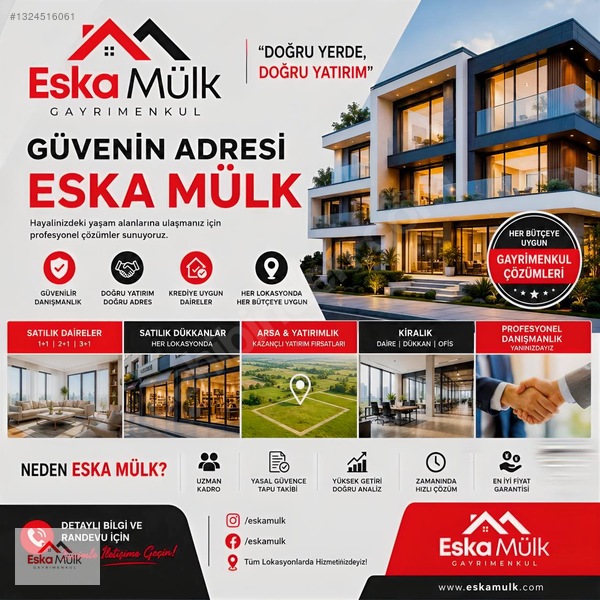 Eska Mülk'ten Suvaroğlu'nda Satılık Sıfır 1+1 Daire — fotoğraf 2