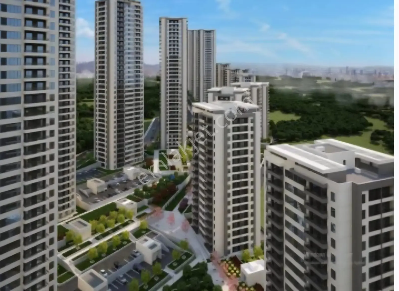 Şerefiyesi Ödenmiş Beytepe Akçalı Konutlarnda M2 Blok 4+1 Daire