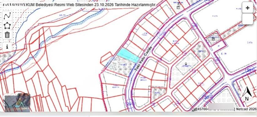 Mavi Atlas'tan Atakum Kamalı'da 2800m2 Satılık Arsa — fotoğraf 21