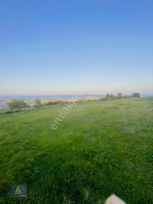Mavi Atlas Tan 19 Mayıs Kertmede Deniz Manzaralı Tarla — fotoğraf 2