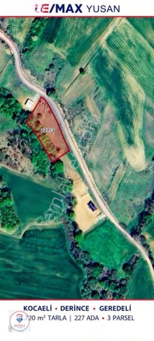 Derince Geredeli'De Satılık 1.720 M² Müstakil Tapulu Tarla