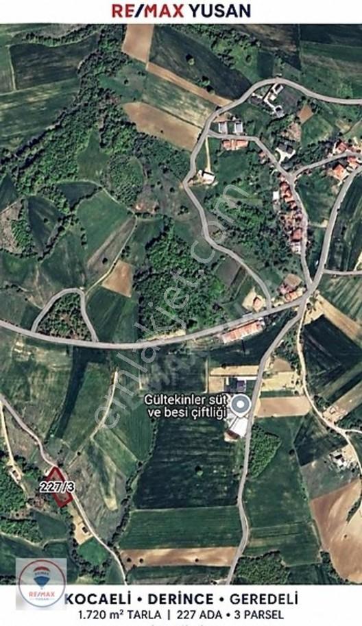 Derince Geredeli'de Satılık 1.720 M² Müstakil Tapulu Tarla — fotoğraf 2