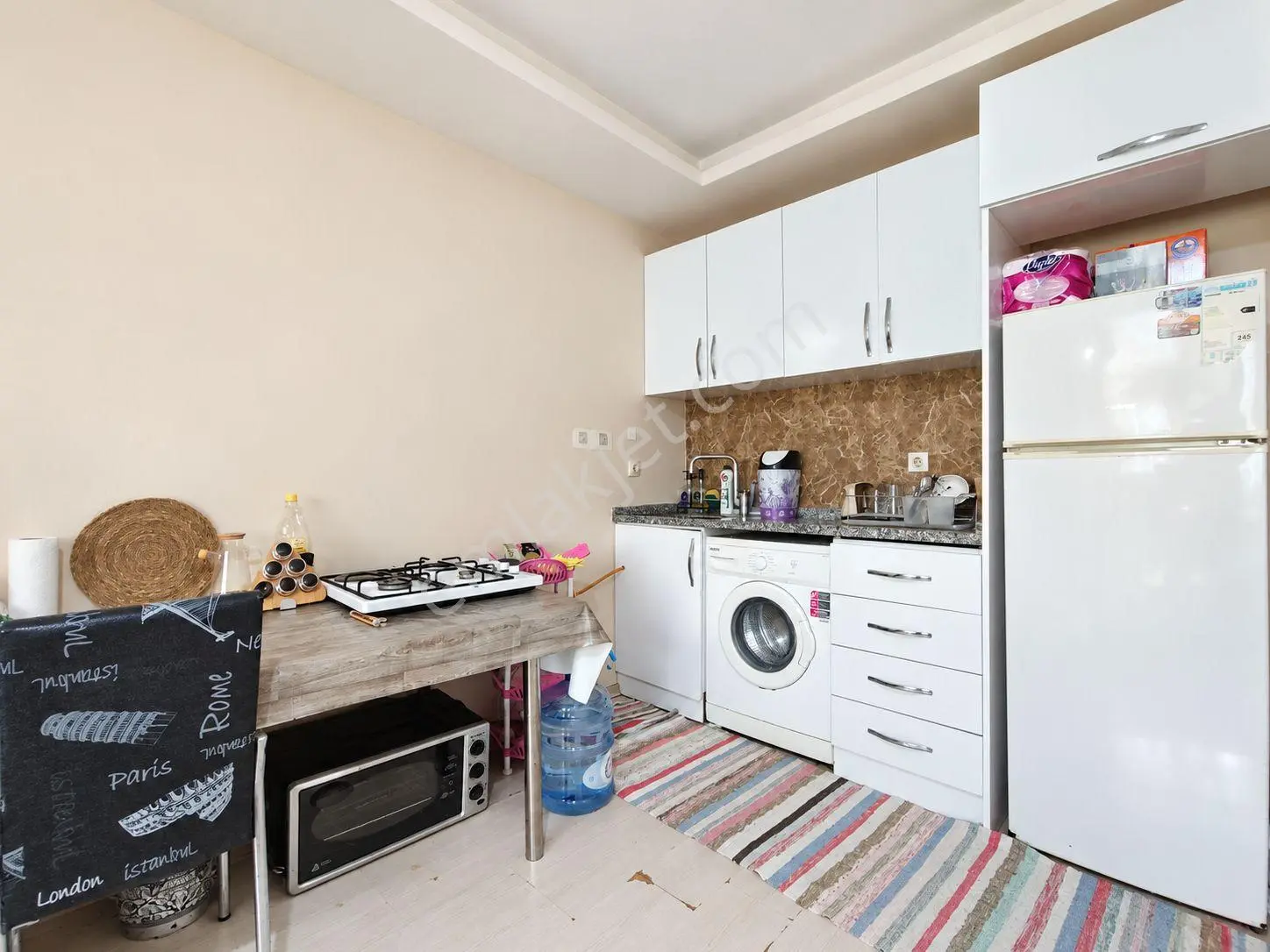 Çiftlikköy'de Mersin Üniversitesi Ve Hastaneye Yakın Eşyalı 1+1 — fotoğraf 12