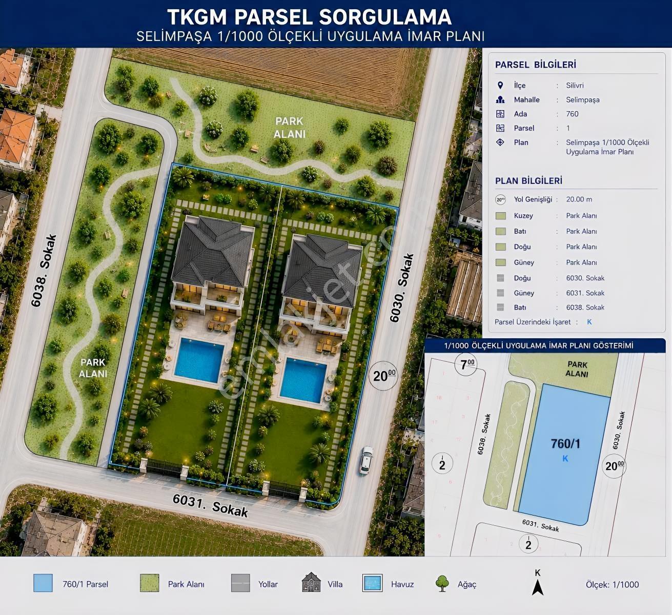 Selimpaşa'da Villa İmarlı Satılık Arsa — fotoğraf 2