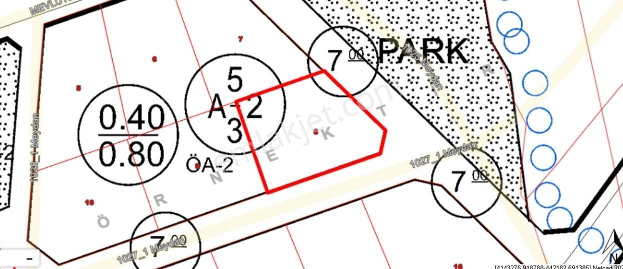 Denizli Acıpayam Yukarı Mahallesi 2 Kat 447M2 Satılık Arsa