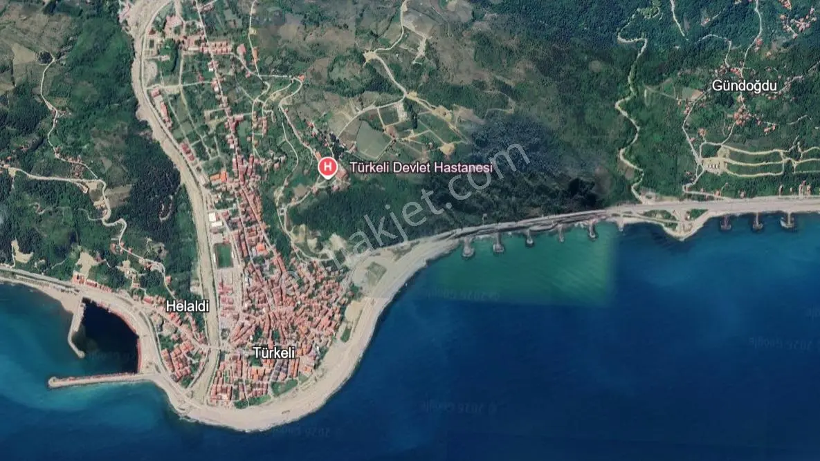 Sinop Türkeli'de Deniz Manzaralı Tek Tapu İmarlı Arsa — fotoğraf 4