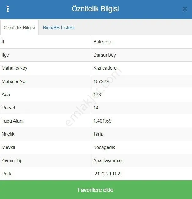 Fırsat Tek Tapu Satılık 1.401 M2 Tarla Dursunbey/balıkesir — fotoğraf 2