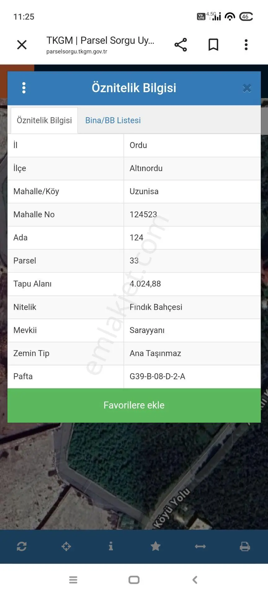 Tuğba Yörür'Den Uzunisa'Da Satılık Bahçe