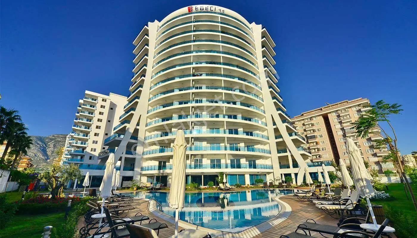 Alanya Mahmutlar'da Denize Sıfır Kale Ve Deniz Manzaralı Eşyalı 1+1 — fotoğraf 36