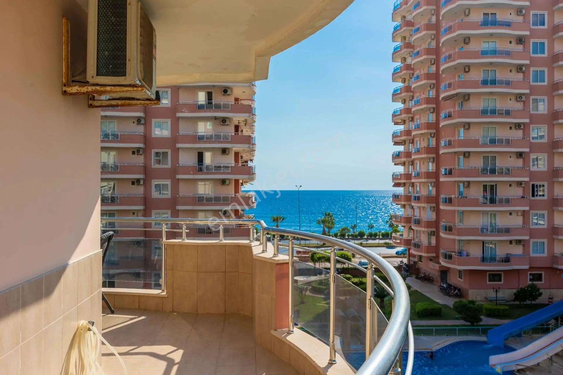 Alanya Mahmutlar'da Deniz Manzaralı 3 Cepheli 2 Balkonlu Eşyalı 2+1 — fotoğraf 25