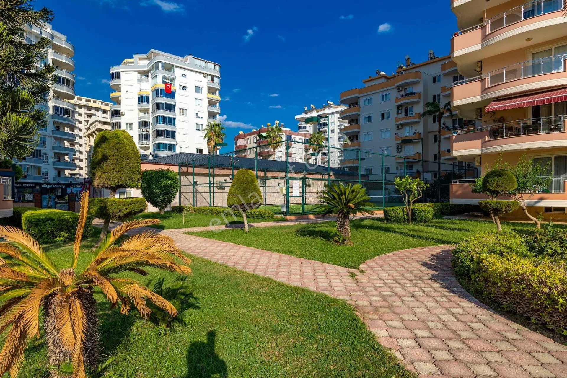Alanya Mahmutlar'da Deniz Manzaralı 3 Cepheli 2 Balkonlu Eşyalı 2+1 — fotoğraf 31