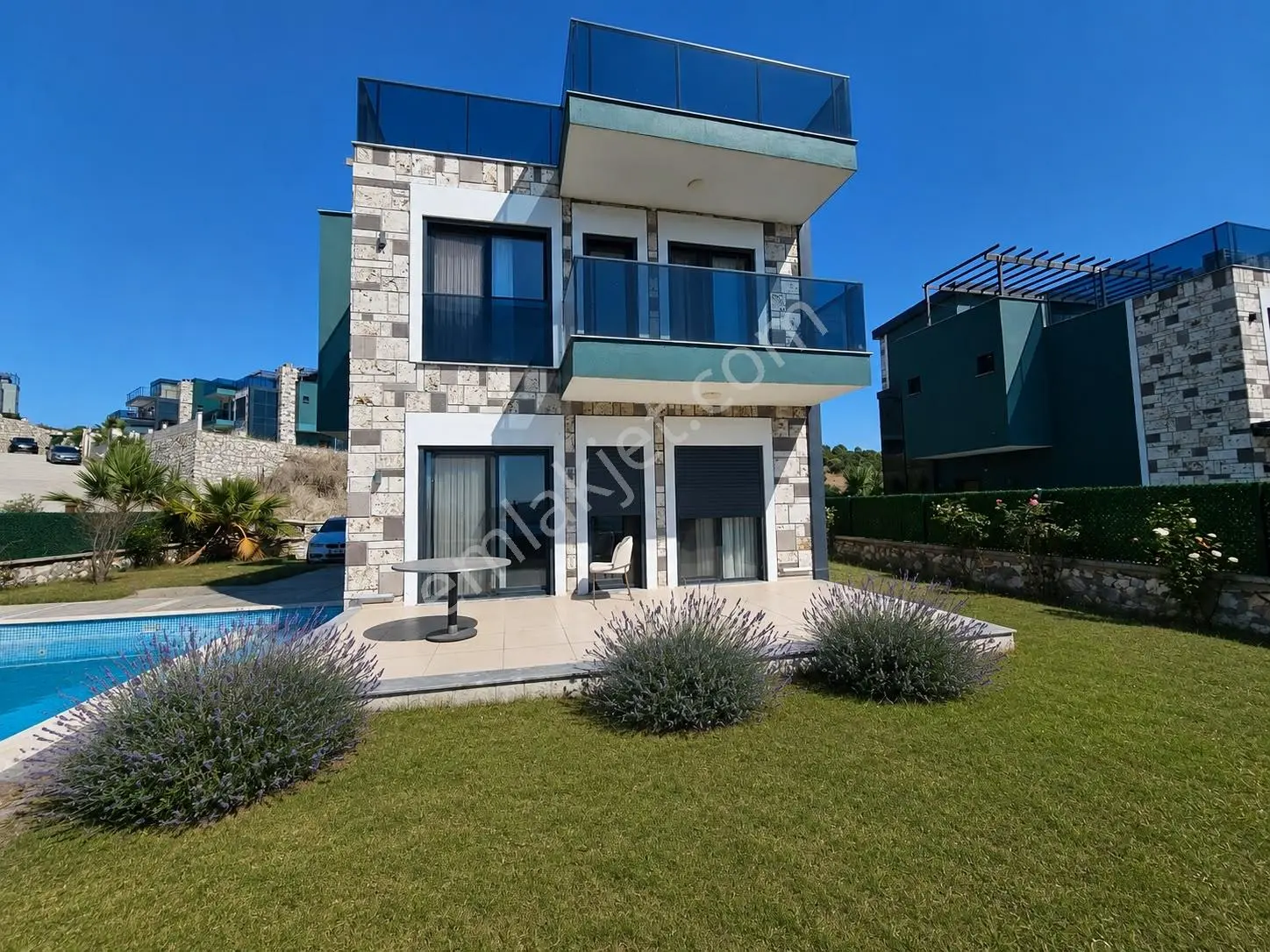 Foça Kozbeylide Reva Konaklarında Özel Havuzlu 4+1 Villa — fotoğraf 23