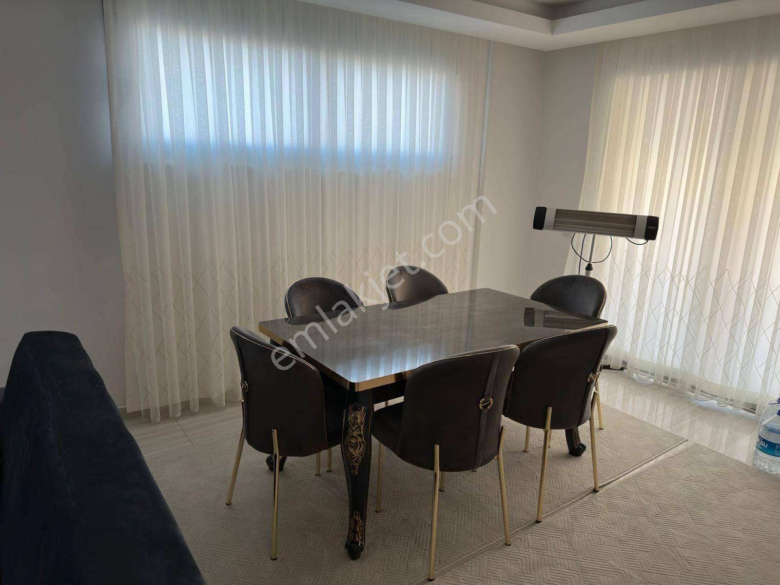 Alanya Kestel'de Denize 100 M Deniz Manzaralı Havuzlu Sitede Eşyalı 1+1 — fotoğraf 13