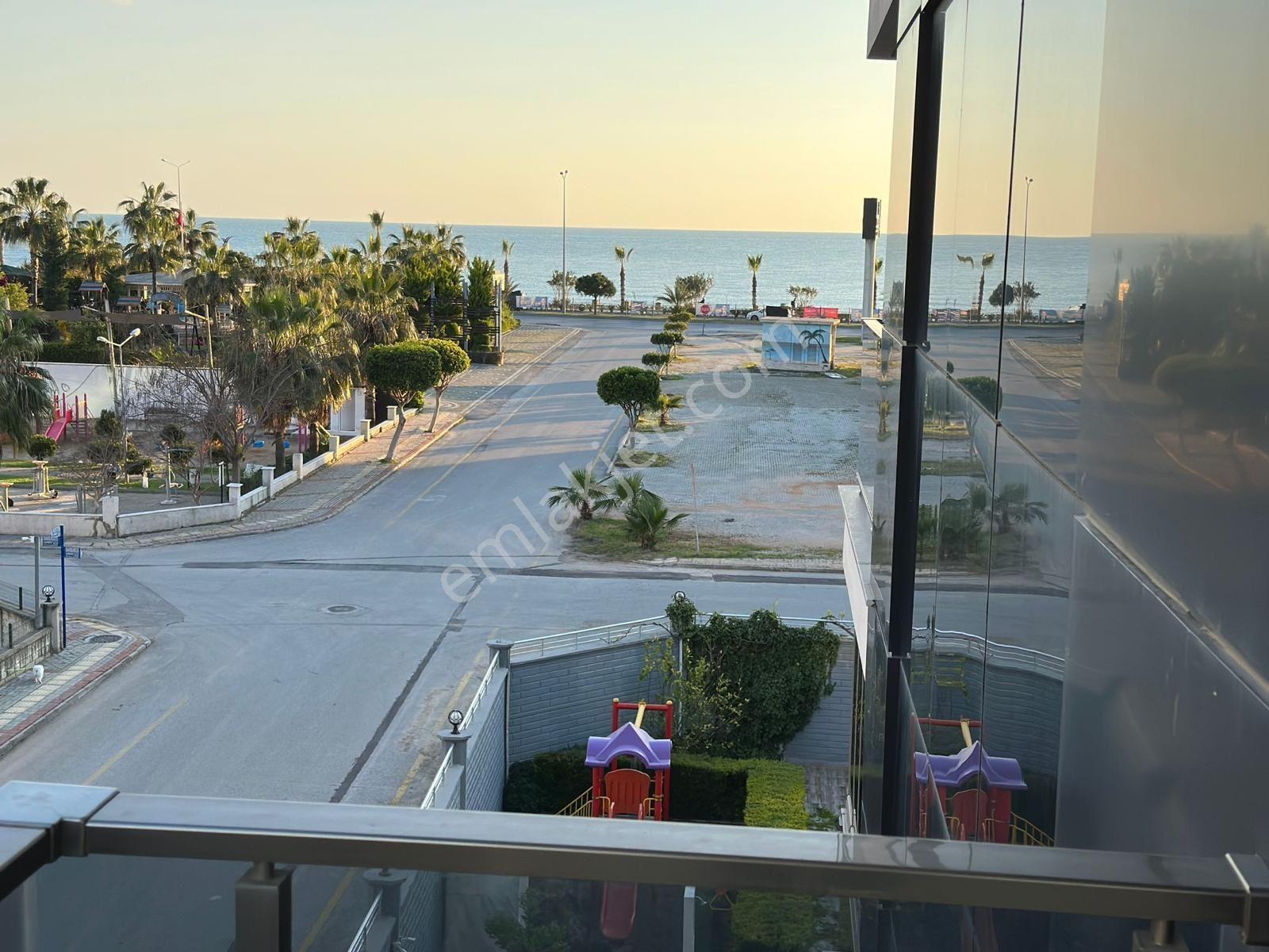 Alanya Kestel'de Denize 100 M Deniz Manzaralı Havuzlu Sitede Eşyalı 1+1 — fotoğraf 29