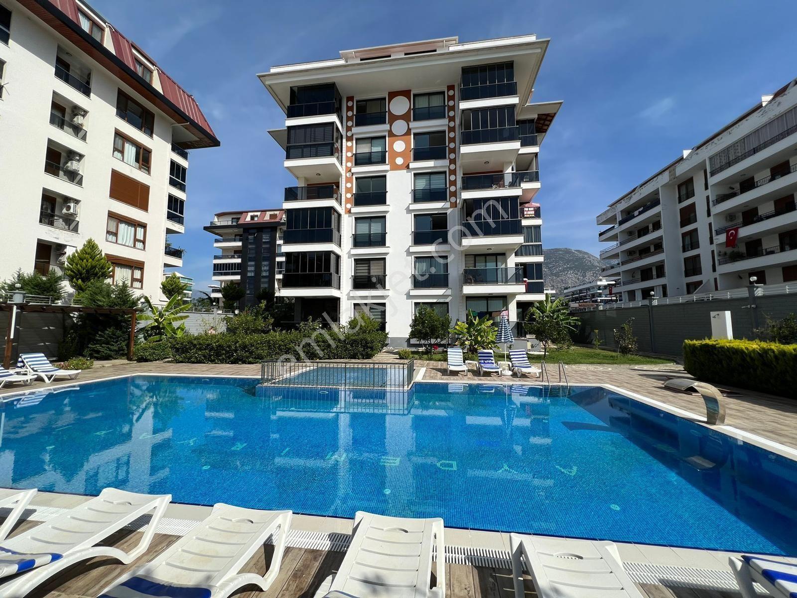 Alanya Kestel'de Denize 100 M Deniz Manzaralı Havuzlu Sitede Eşyalı 1+1 — fotoğraf 31