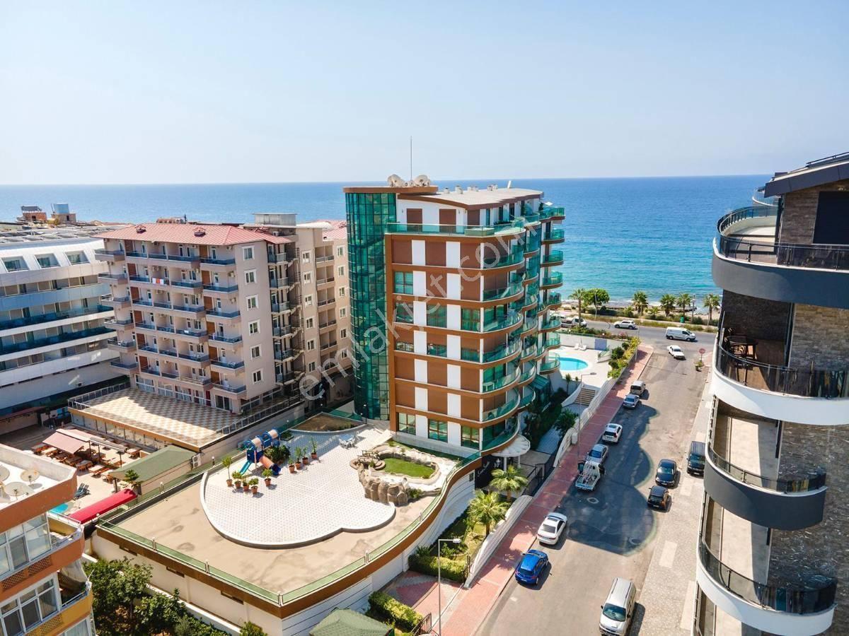 Alanya Tosmur'da Denize Sıfır Plaja Alt Geçitli Sitede Eşyalı 1+1 — fotoğraf 15