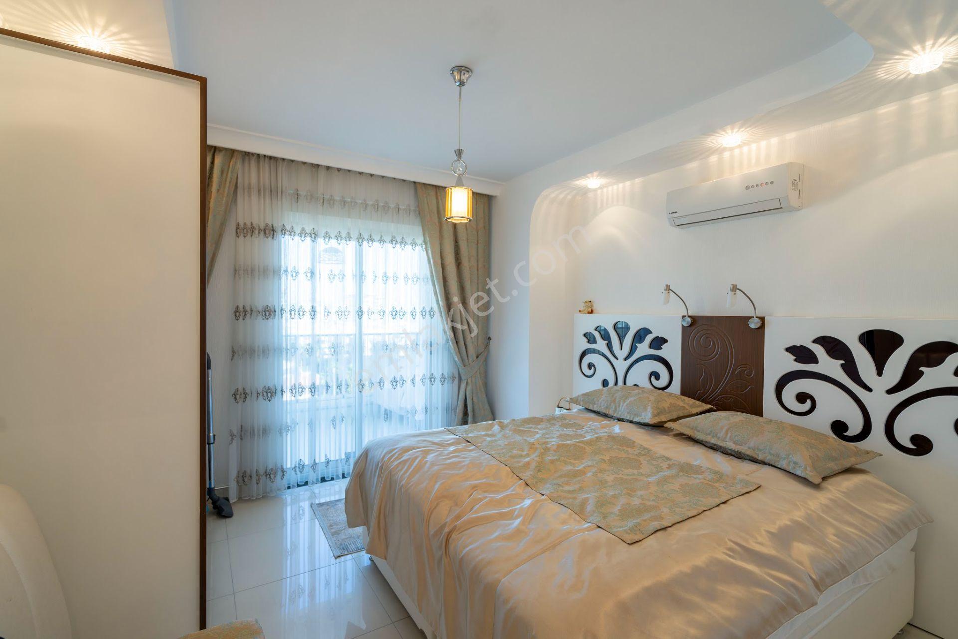 Alanya Mahmutlar'da Denize 150 M Kale Ve Deniz Manzaralı Geniş 2+1 — fotoğraf 9