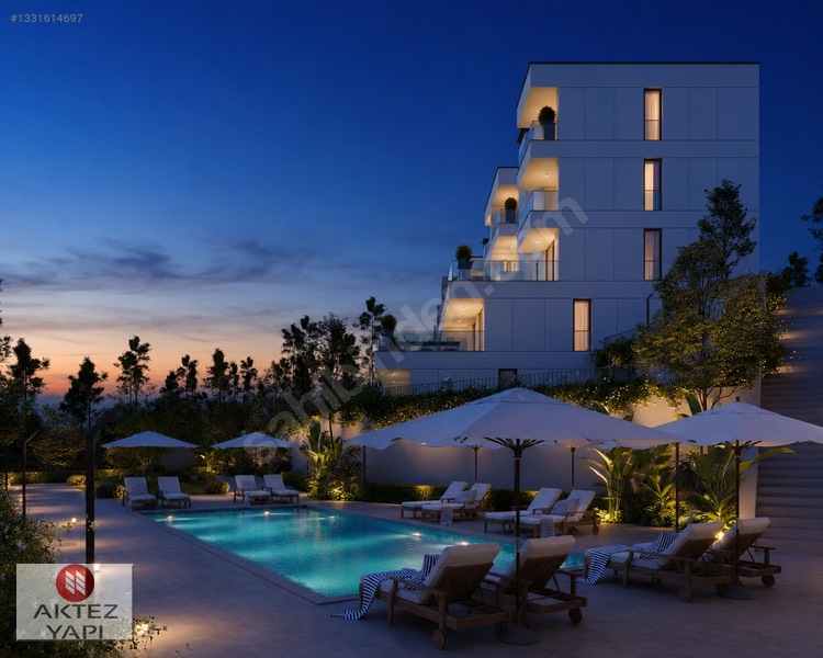 Aktez Nefes Projesinde Deniz Manzaralı Havuzlu 2+1 80M² Daireler — fotoğraf 4