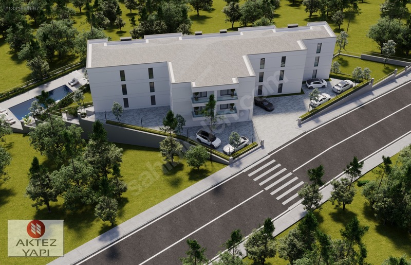 Aktez Nefes Projesinde Deniz Manzaralı Havuzlu 2+1 80M² Daireler — fotoğraf 6