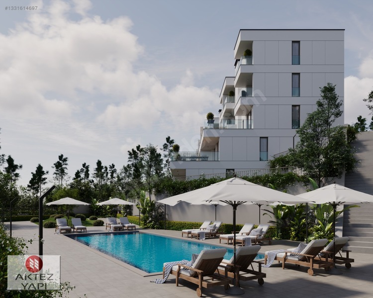 Aktez Nefes Projesinde Deniz Manzaralı Havuzlu 2+1 80M² Daireler — fotoğraf 12