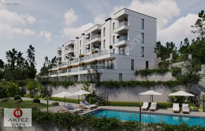 Aktez Nefes Projesinde Deniz Manzaralı Havuzlu 2+1 80M² Daireler — fotoğraf 13