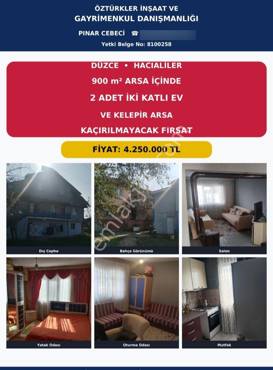 Düzce Hacıaliler Mevki Kaçırılmayacak Yatırımlık Kelepir Arsa