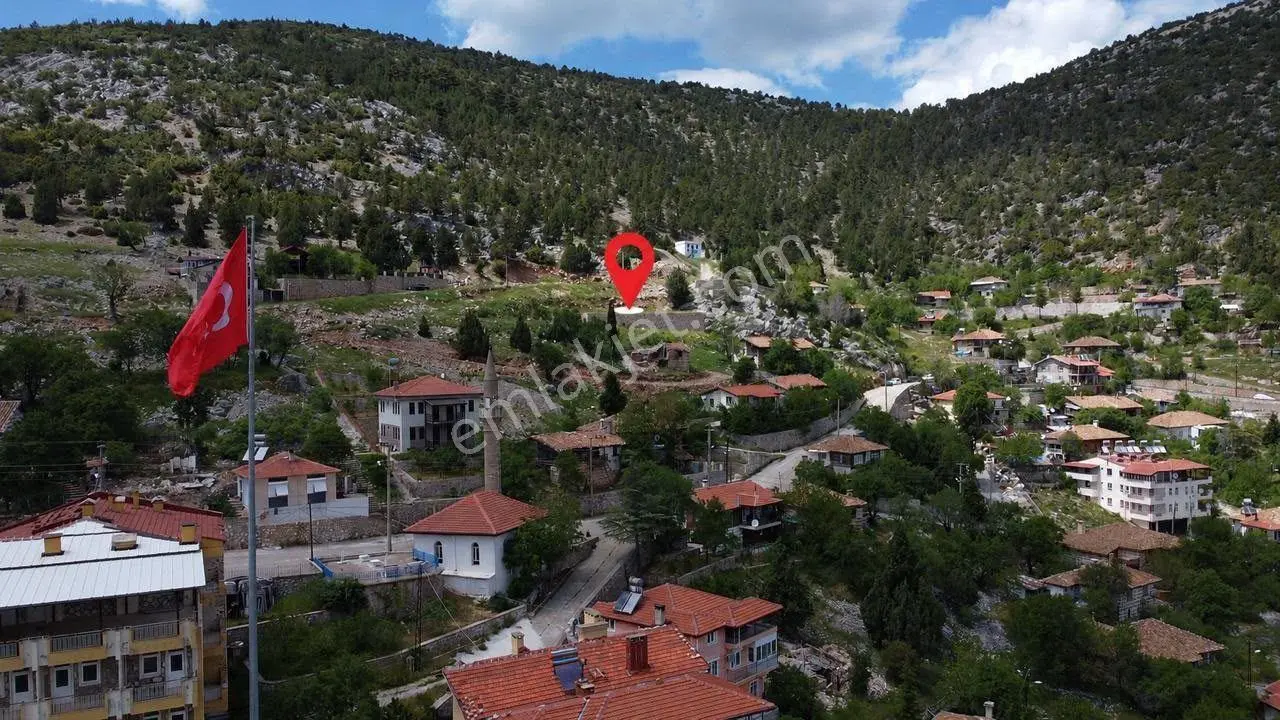 Akseki Merkezde 974 M² 2 Kat İmarlı, Manzaralı 3 Adet Arsa