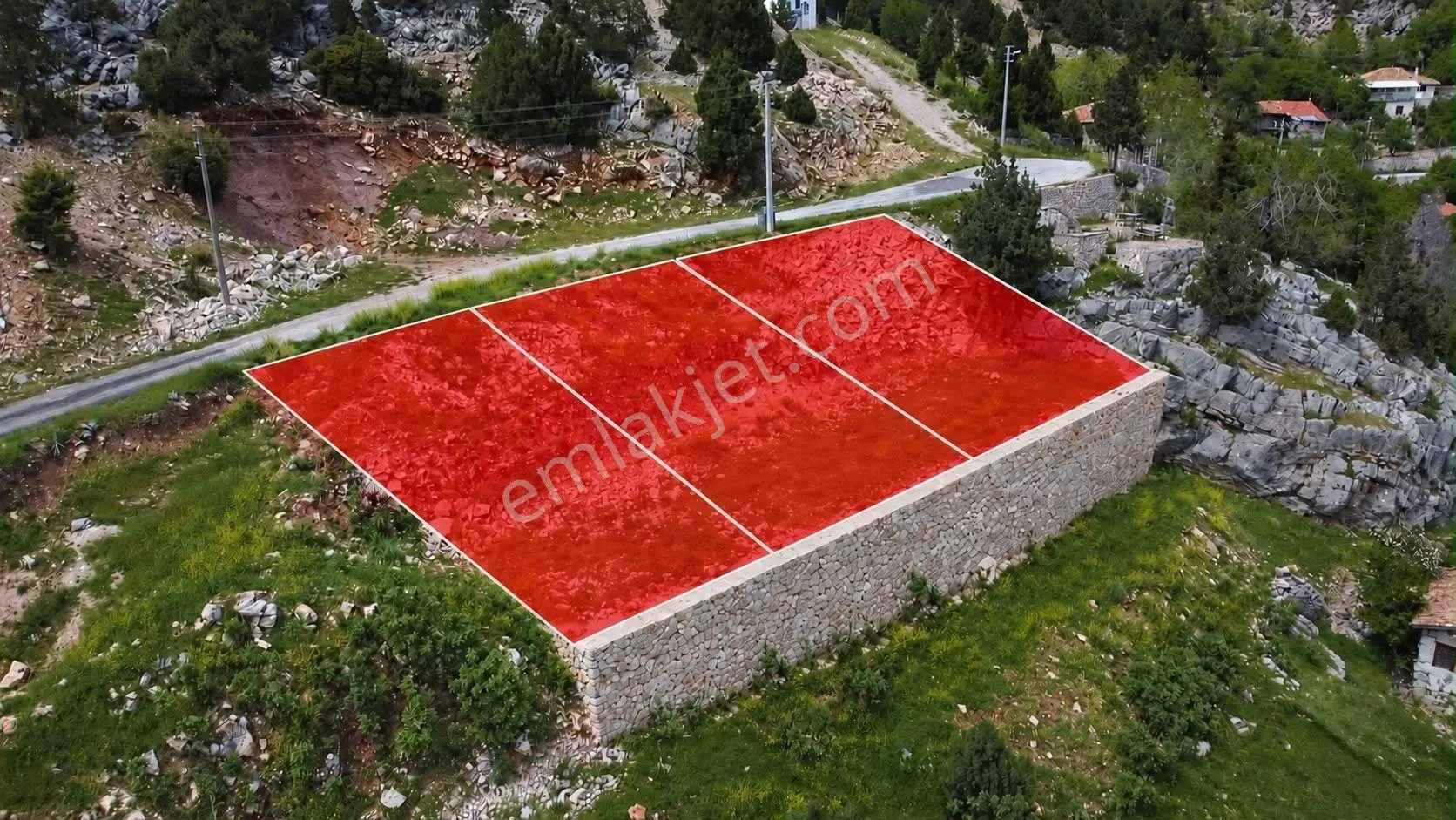 Akseki Merkezde 974 M² 2 Kat İmarlı, Manzaralı 3 Adet Arsa — fotoğraf 2