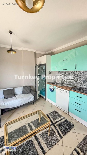 Kariaport Avm'ye Yakın Eşyalı Kiralık 1+1 Daire — fotoğraf 17