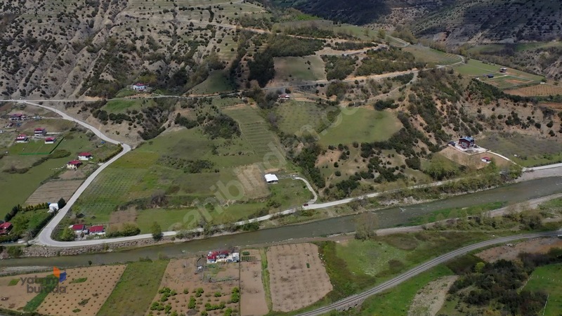 Mert Irmağı Yanı Yola Cephe Stresten Uzak Irmak Manzaralı Tarla — fotoğraf 19