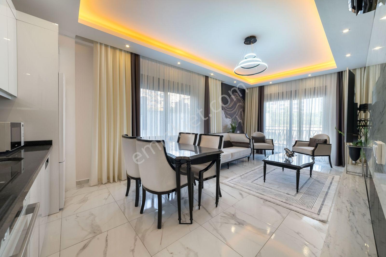 Alanya Avsallar'da Bahçeli Aktiviteli Sitede Eşyalı Geniş 3+2 Dubleks — fotoğraf 7