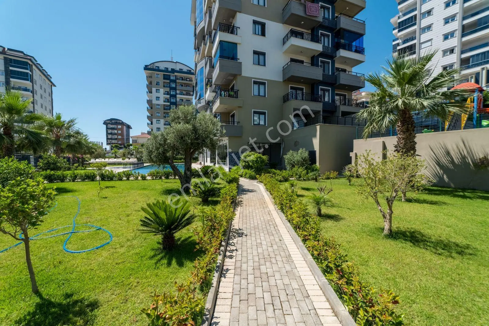 Alanya Avsallar'da Bahçeli Aktiviteli Sitede Eşyalı Geniş 3+2 Dubleks — fotoğraf 35
