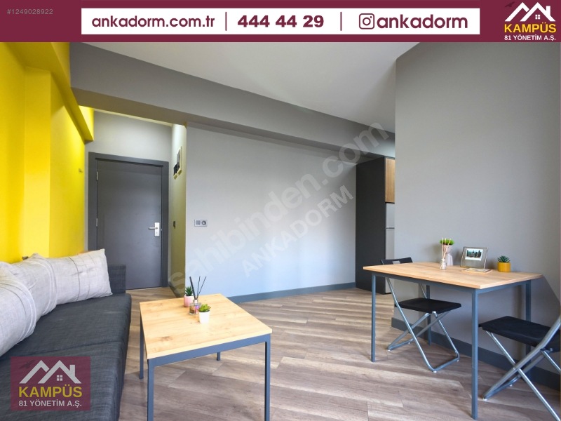 Ankadorm-3 | Aile, Çalışan Ve Y.lisansa Özel Herşey Dahil 2+1 — fotoğraf 4