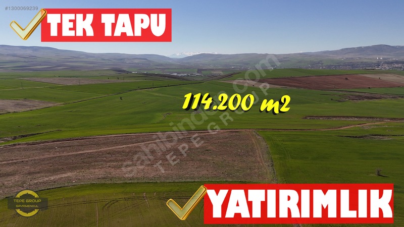 Fırsat Kayseri Bünyan Merkez De.tek Tapu 114.200m2 Satılık Tarla — fotoğraf 3