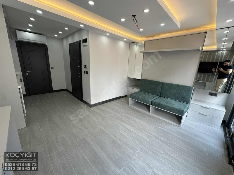 Beşiktaş'da Sıfır Binada Eşyalı Faturalar Dahil 1+0 Kiralık — fotoğraf 17