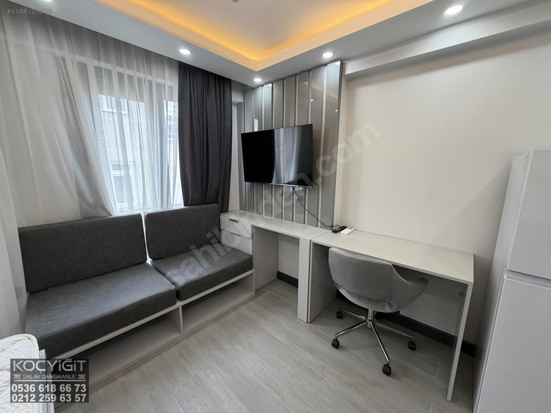 Beşiktaş'da Sıfır Binada Eşyalı Faturalar Dahil 1+0 Kiralık — fotoğraf 25