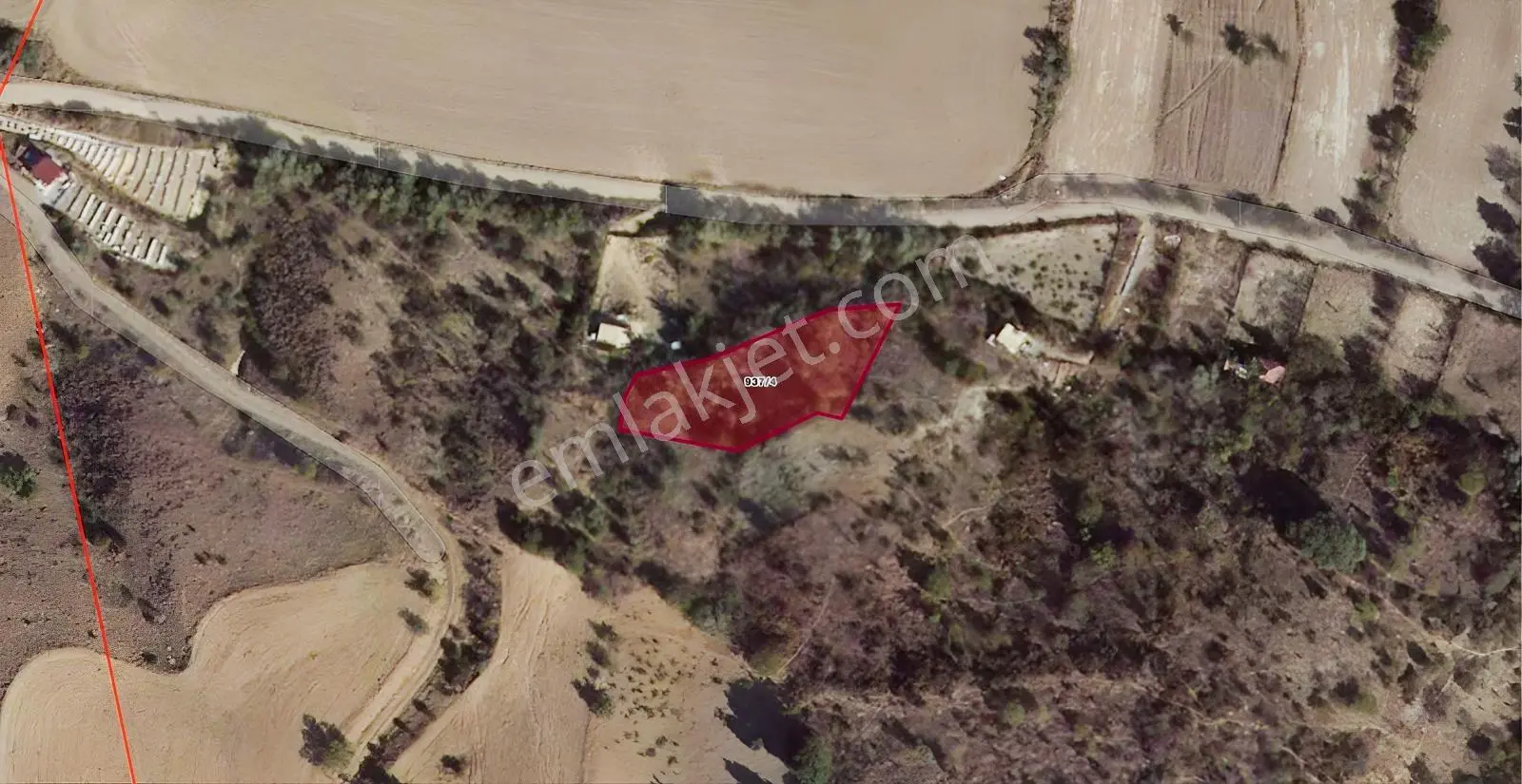 Bölge Emlak'Tan Kutludüğünde Satılık 943 M2 Müstakil Parsel Arsa