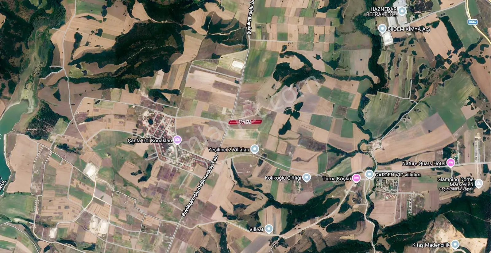 Bölge Emlak'tan Balabanda 250 M2 Etrafı Çevrili Fırsat Arsa — fotoğraf 4