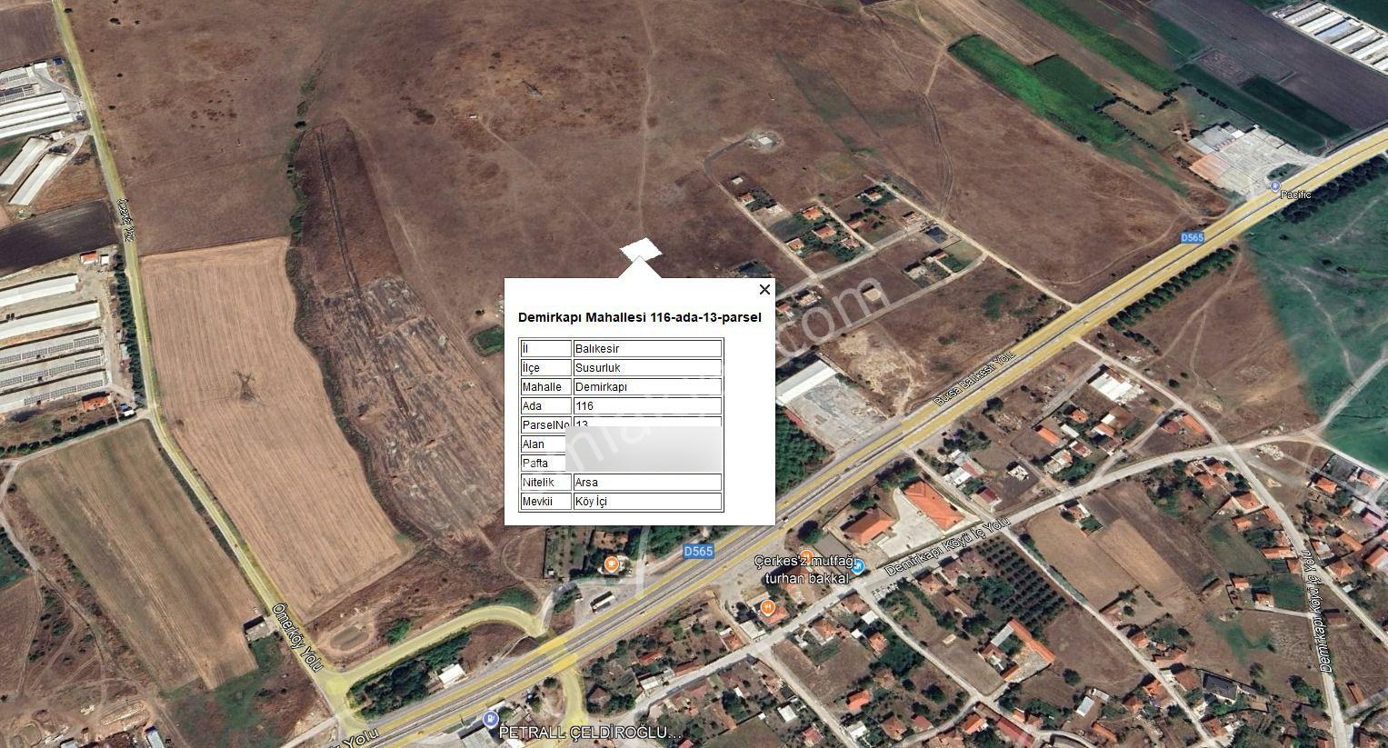 Satılık Arsa Susurluk Demirkapı — fotoğraf 4