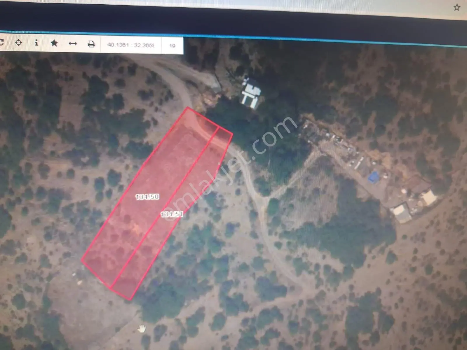 Ayaş Yağmurdede'De Satılık 1451 M² Doğa Manzaralı Bağ