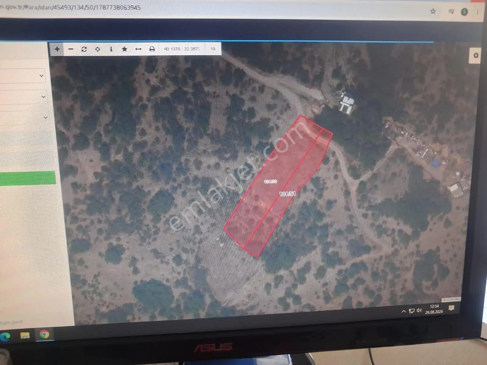 Ayaş Yağmurdede'de Satılık 1451 M² Doğa Manzaralı Bağ — fotoğraf 5
