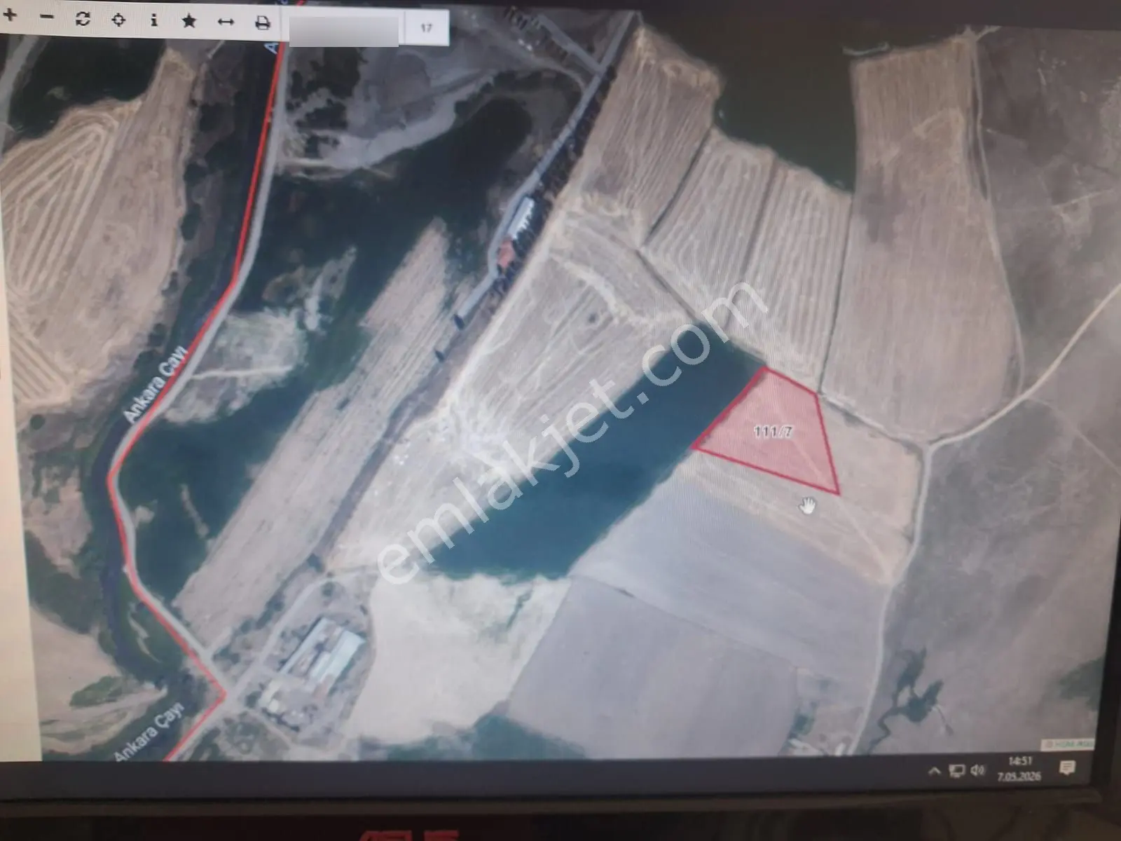 Sincan Türkobası'Nda 6300 M² Bağ Bahçe Satılık Arsa