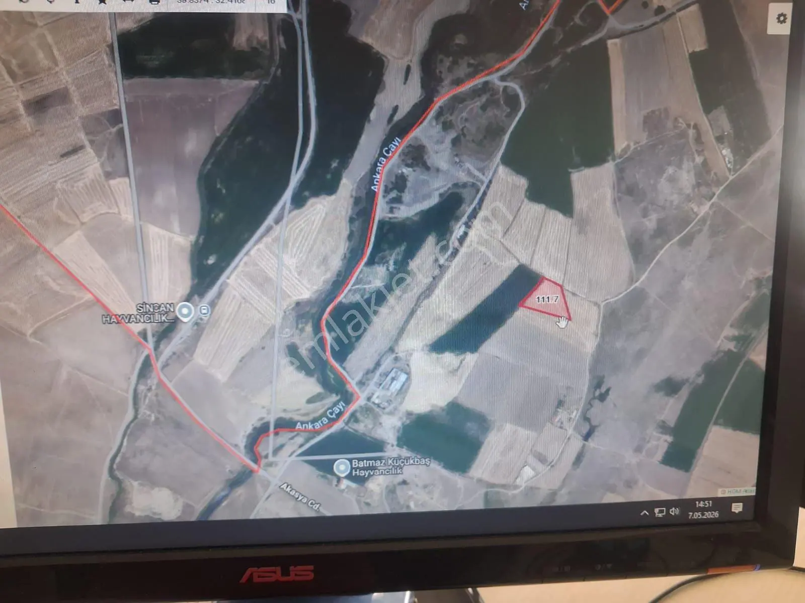 Sincan Türkobası'nda 6300 M² Bağ Bahçe Satılık Arsa — fotoğraf 4