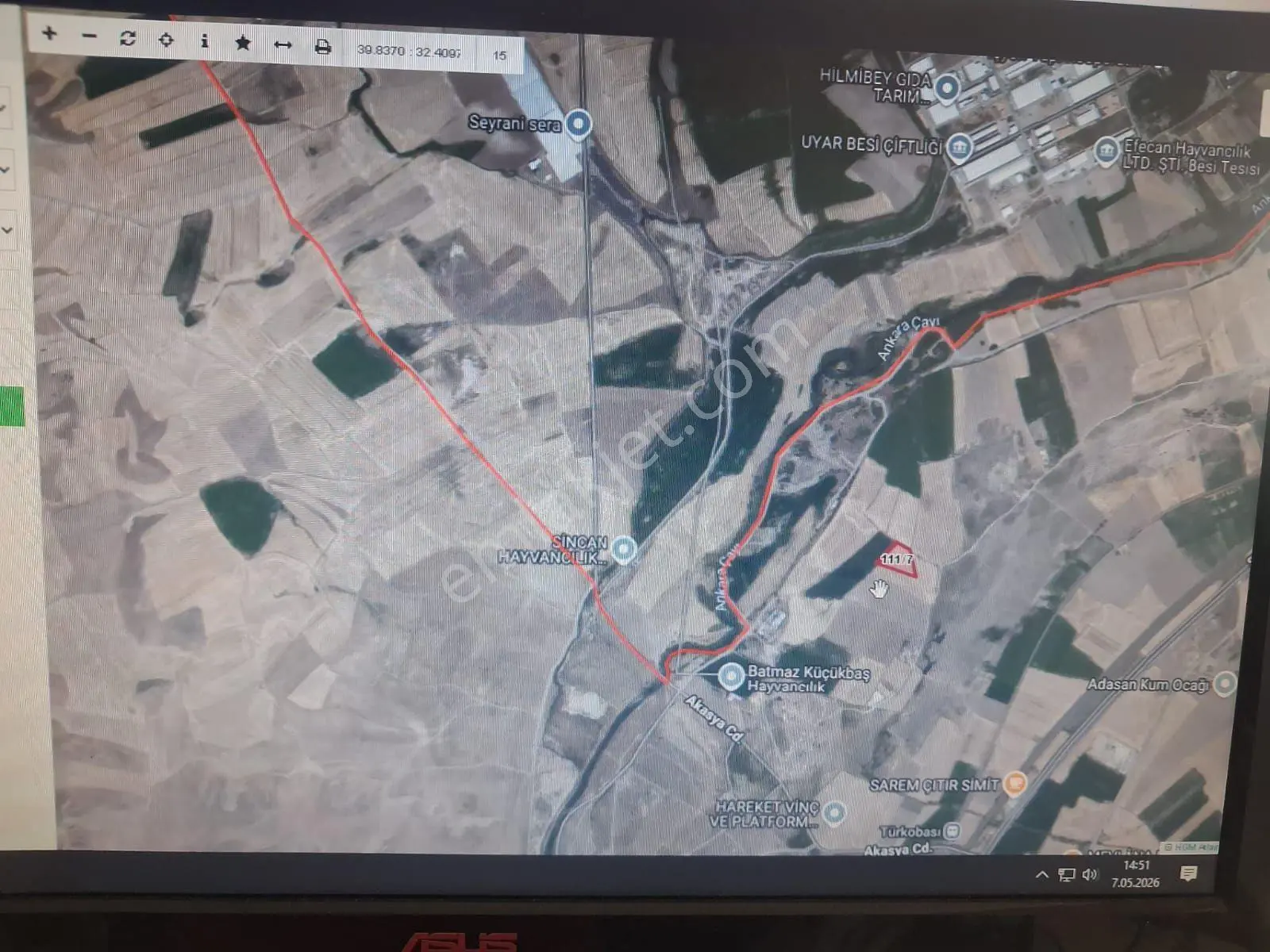 Sincan Türkobası'nda 6300 M² Bağ Bahçe Satılık Arsa — fotoğraf 5