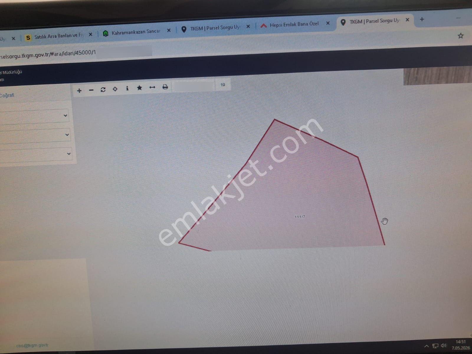 Sincan Türkobası'nda 6300 M² Bağ Bahçe Satılık Arsa — fotoğraf 6
