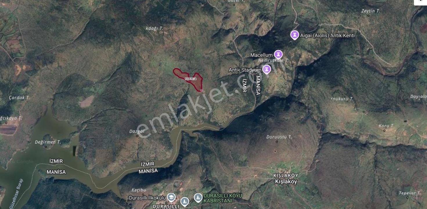 Aliağa Organize Sanayi Bölgesine Yakın Satılık Yatırımlık Tarla