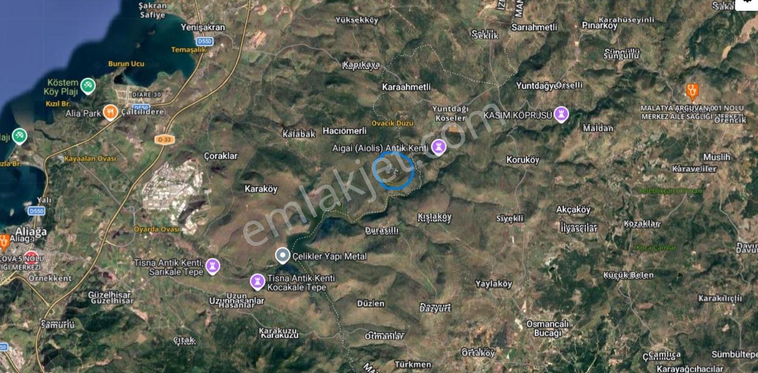 Aliağa Organize Sanayi Bölgesine Yakın Satılık Yatırımlık Tarla — fotoğraf 2