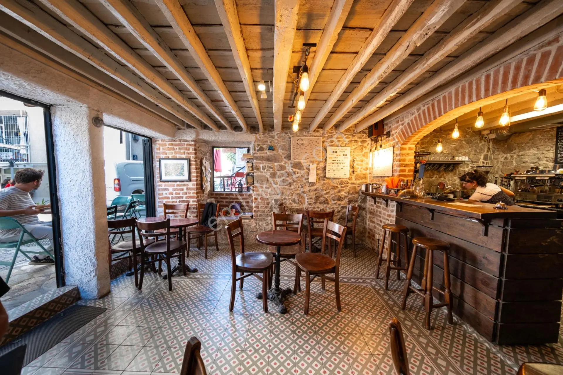 İzmir Karataş'ta Satılık Rum Evi Ve Kırkmerdiven Cafe — fotoğraf 4