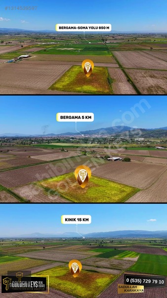 Bergama Koyun Köprü Mevkii 11.488 M.kare Satılık Tarla — fotoğraf 18