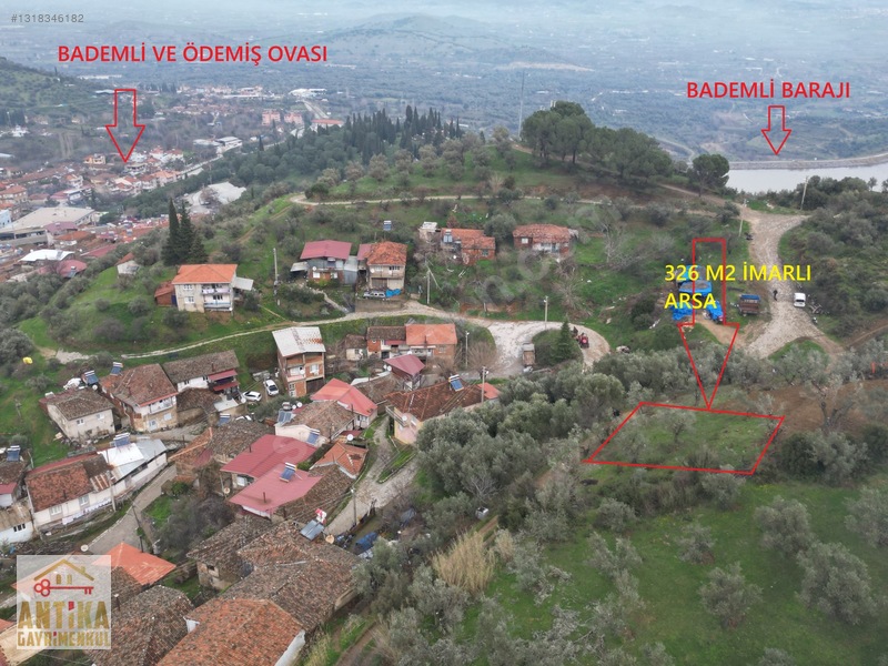 Antika Gayrimenkul'den Bademlide İmarlı Satılık Arsa — fotoğraf 3